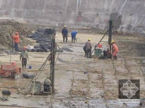 哈尔滨我公司承建北京房山区水池地基注浆加固工程